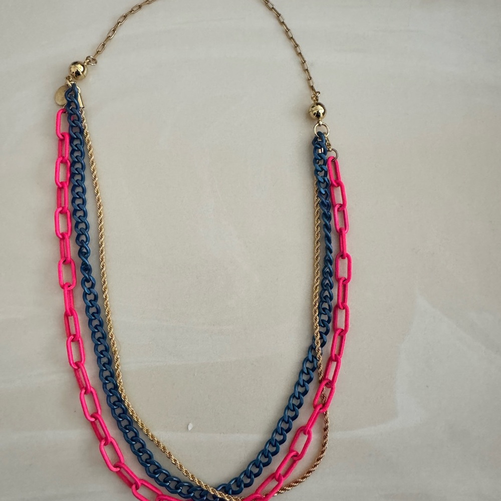Multicolor Chain Necklace